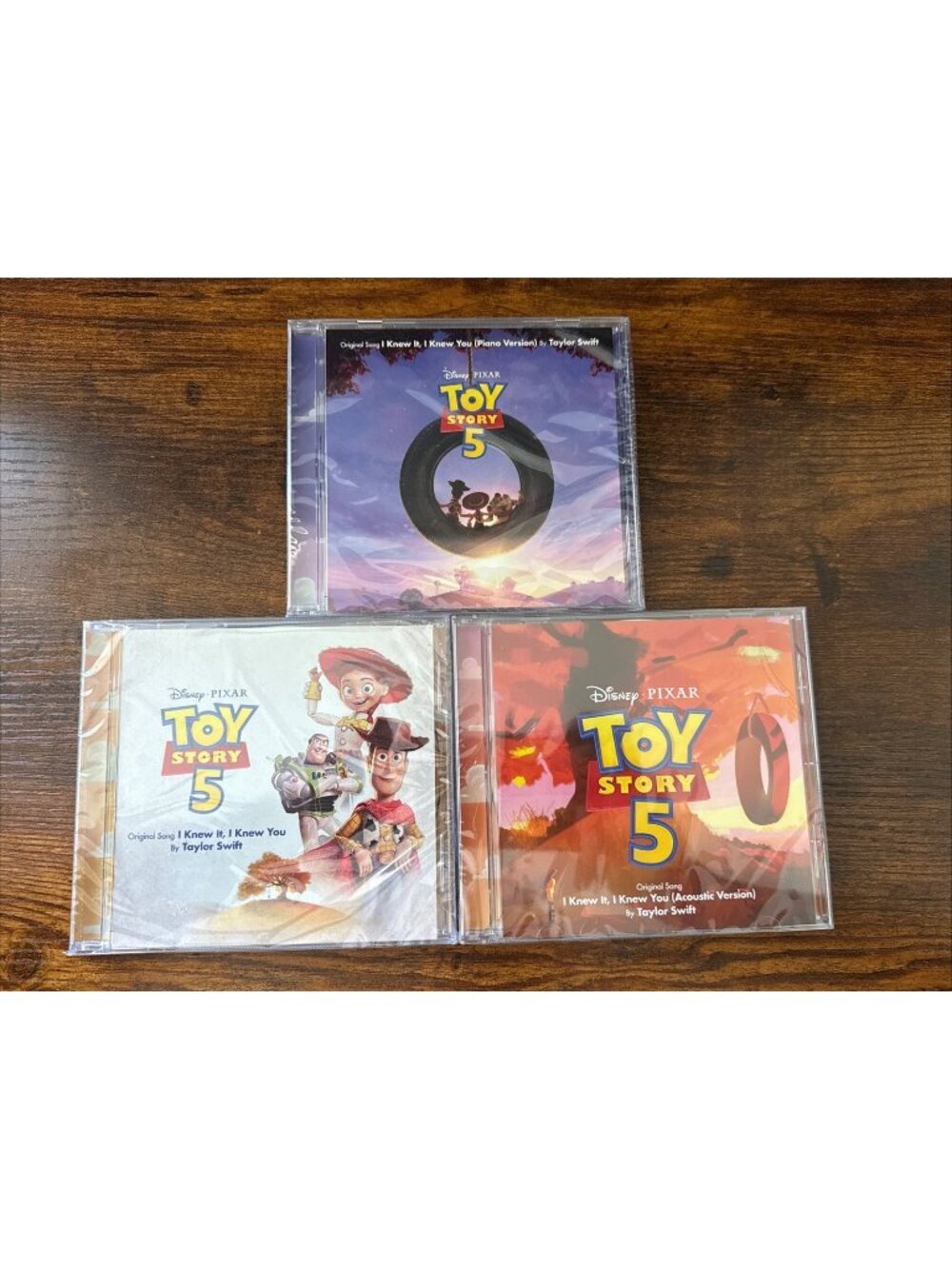 Taylor Swift X Toy Story 5 Limited Edition Collector CDs All 3 Covers In Hand!